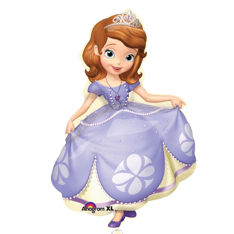 Sofia the First Shaped Foil Balloon