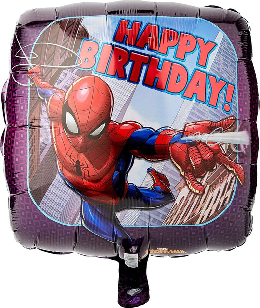 Spiderman Happy Birthday 18 Inch Foil Balloon