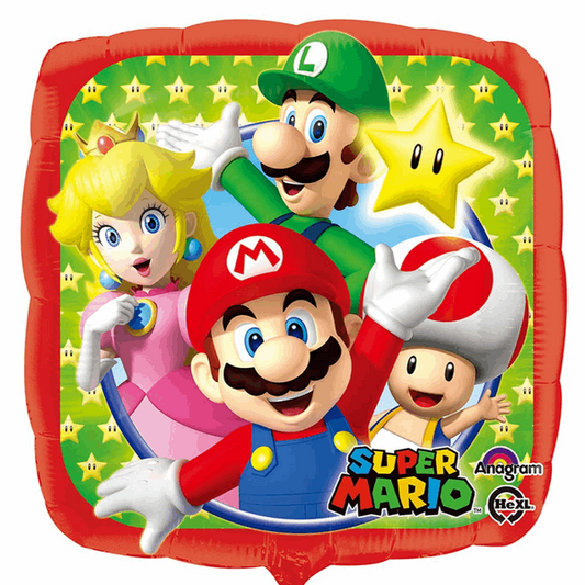 Super Mario Foil Balloon - 18"
