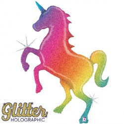 Unicorn Glitter Body Shape Balloon
