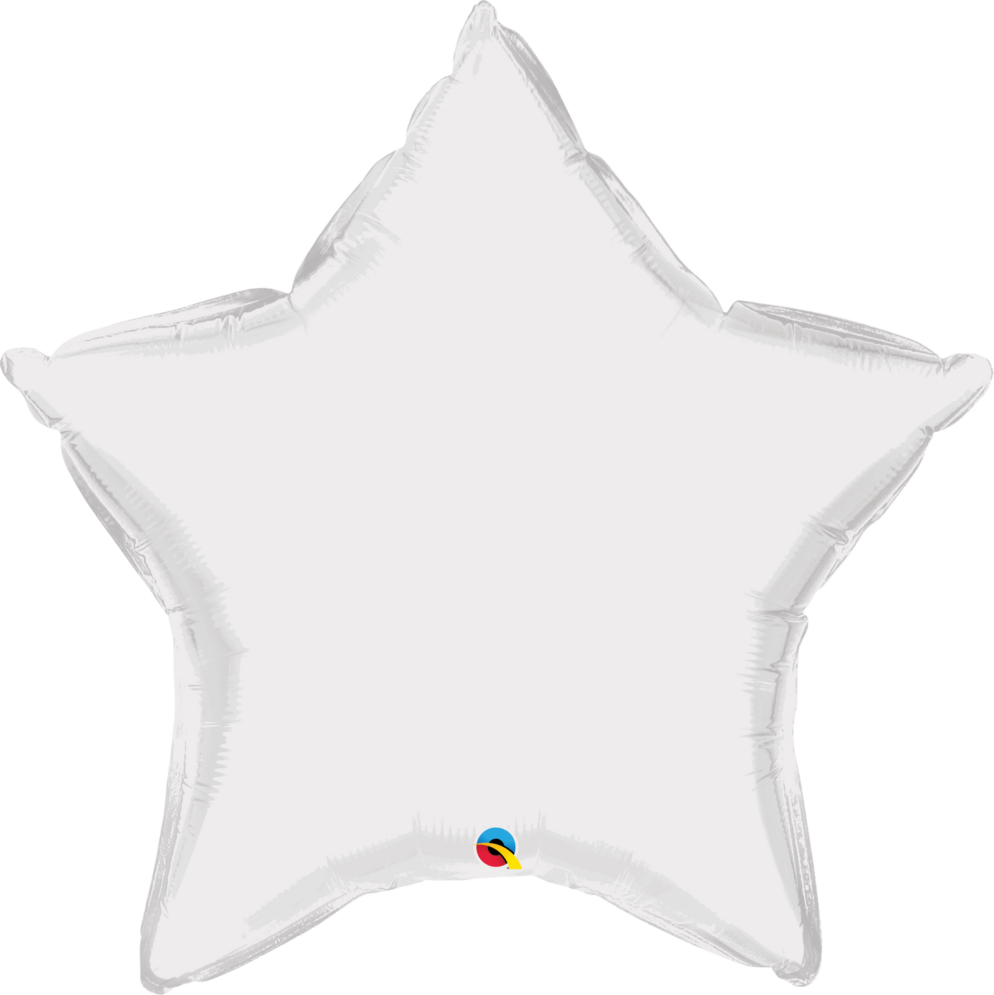 White Star Foil Balloons
