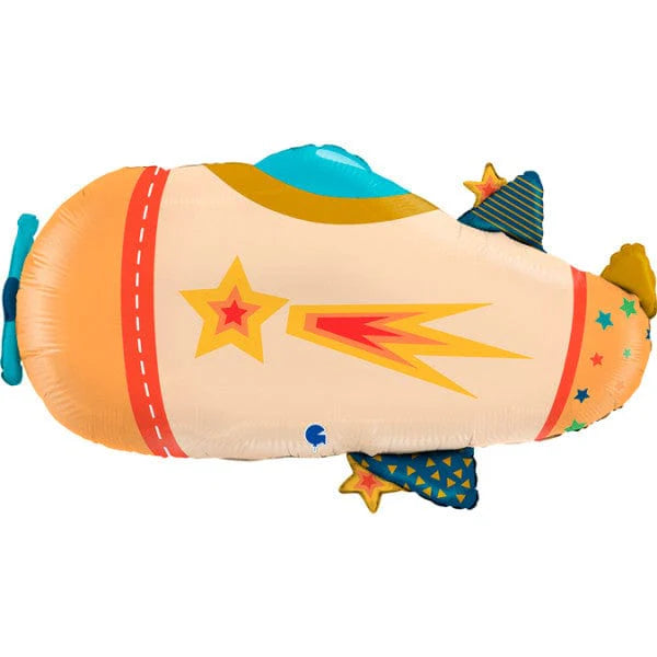 24" Cool Airplane Foil Balloon