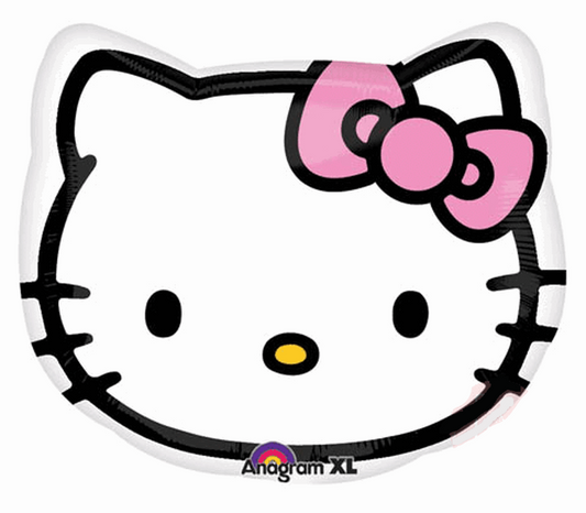 Hello Kitty Head Shape Foil Balloon