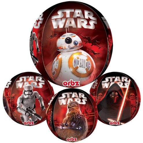 Star Wars: The Force Awakens themed orbz balloon