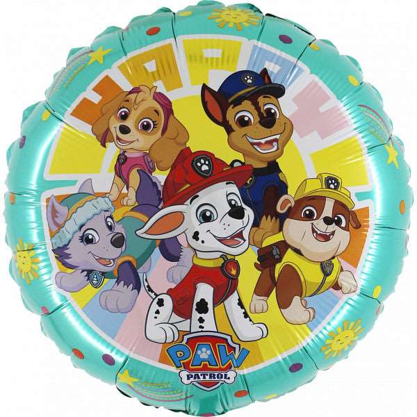 Paw Patrol Gang Foil Balloon