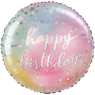 28 Inch Birthday Luminous Jumbo Foil Balloon