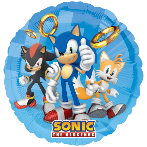 Sonic The Hedgehog Foil Balloon - 18"