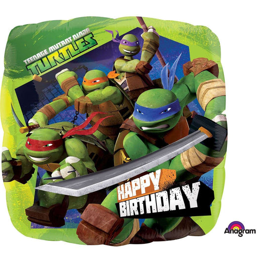 Teenage Mutant Ninja Turtle Birthday Foil Balloon